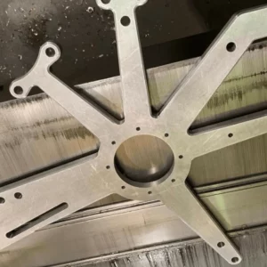 Componentes personalizados mecanizados.